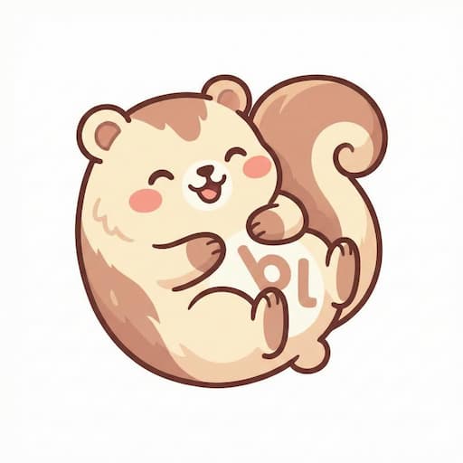 베슬 소상공인 가이드 다람쥐 캐릭터